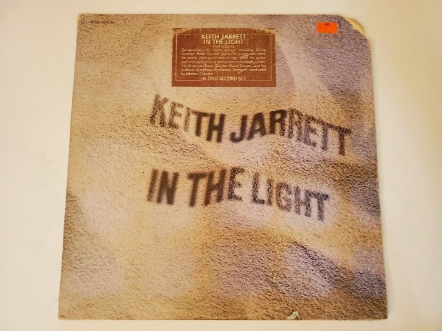 Keith Jarrett In the Light vinyl record