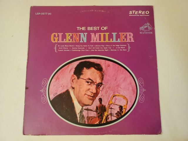 Glenn Miller The Best of Glenn Miller vinyl record