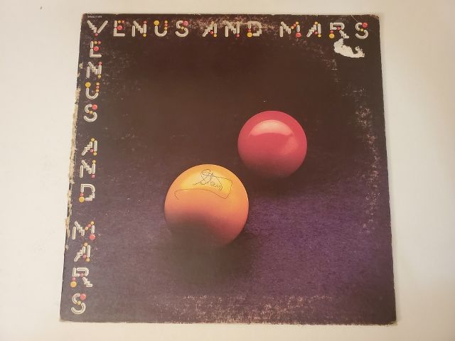 Paul McCartney and Wings Venus and Mars vinyl record