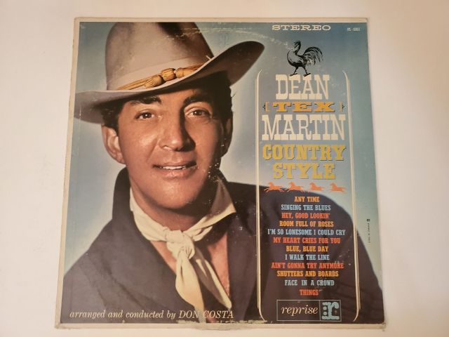 Dean Martin Country Style vinyl record