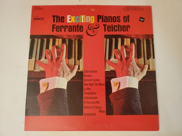 Ferrante & Teicher The Exciting Pianos of Ferrante & Teicher vinyl record