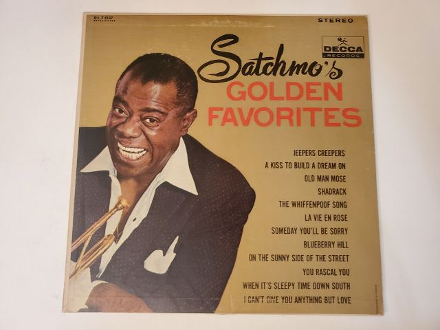 Louis Armstrong Satchmo's Golden Favorites vinyl record