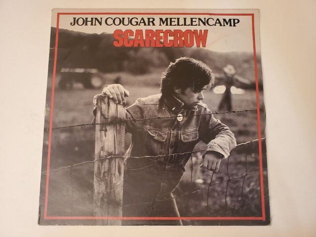 John Cougar Mellencamp Scarecrow vinyl record