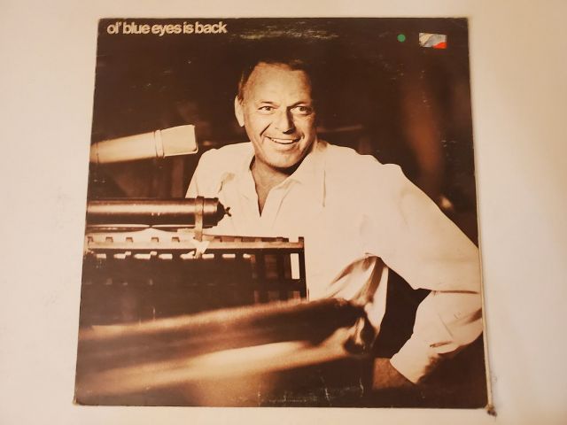 Frank Sinatra Ol' Blue Eyes Is Back vinyl record