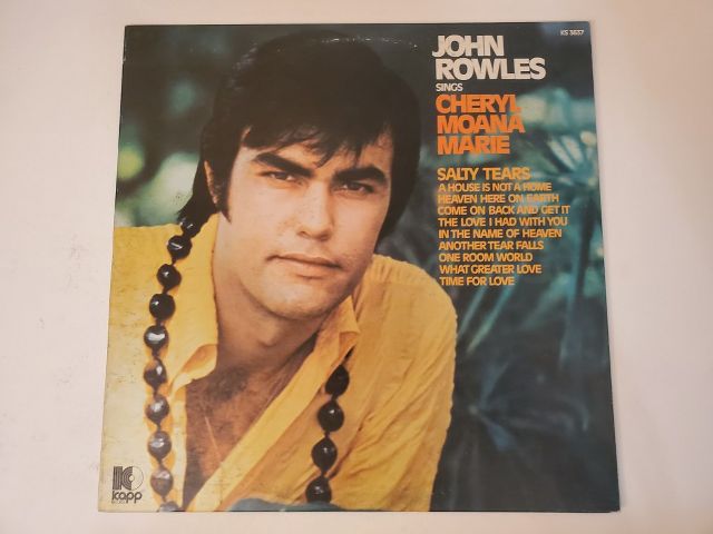 John Rowles Cheryl Moana Marie vinyl record
