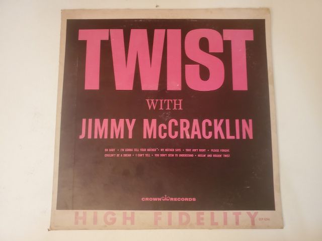 Jimmy McCracklin Twist vinyl record