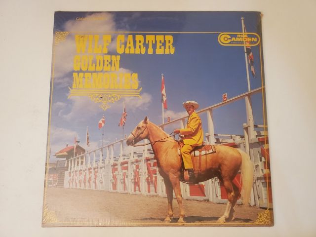 Wilf Carter Golden Memories vinyl record