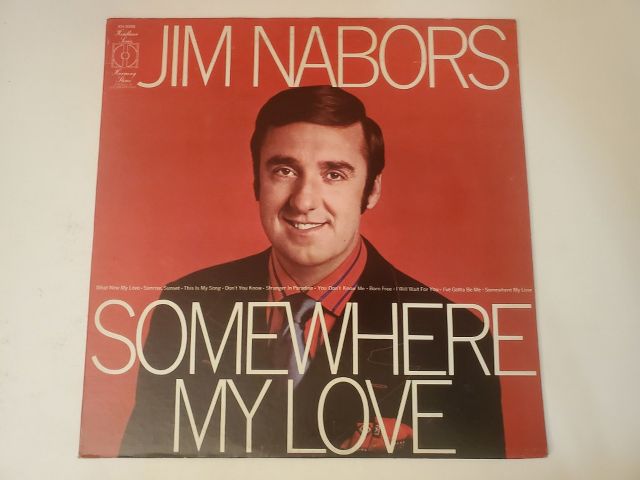 Jim Nabors Somewhere My Love vinyl record