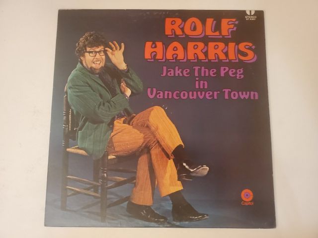 Rolf Harris Jake The Peg in Vancouver Town vinyl record