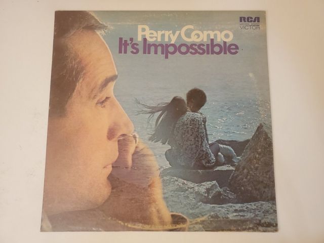 Perry Como It's Impossible vinyl record