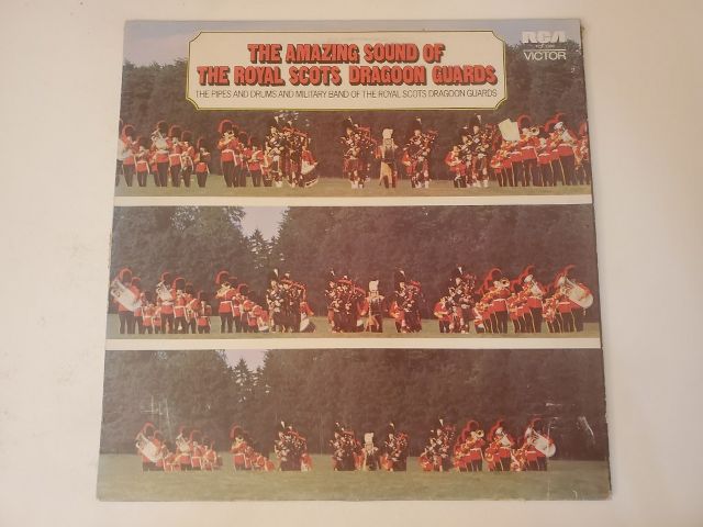 The Royal Scots Dragoon Guards The Amazing Sound of the Royal Scots Dragoon Guards vinyl record