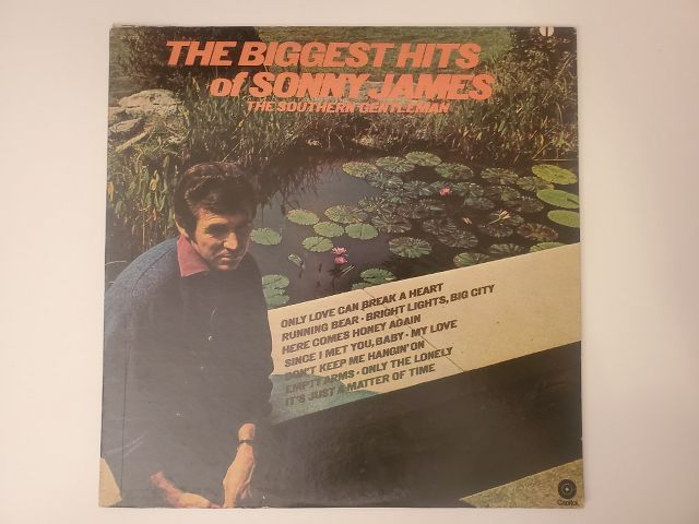 Sonny James The Biggest Hits of Sonny James vinyl record