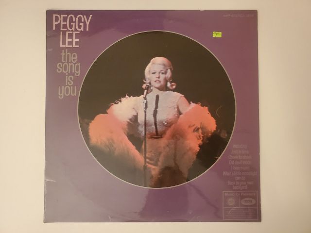 Peggy Lee The Song Is You vinyl record