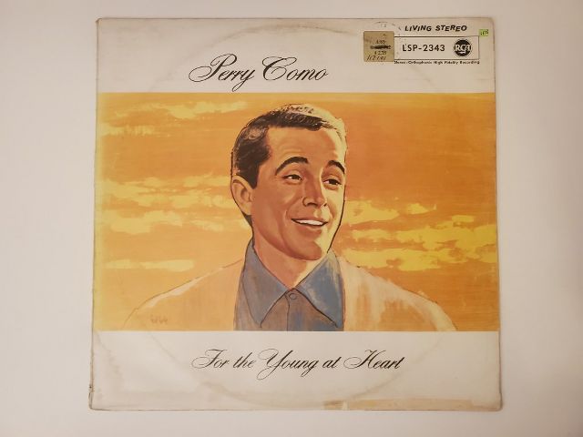Perry Como For the Young at Heart vinyl record