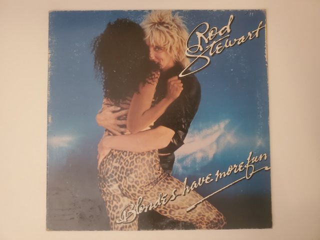 Rod Stewart Blondes Have More Fun vinyl record