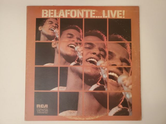 Harry Belafonte Belafonte...Live! vinyl record