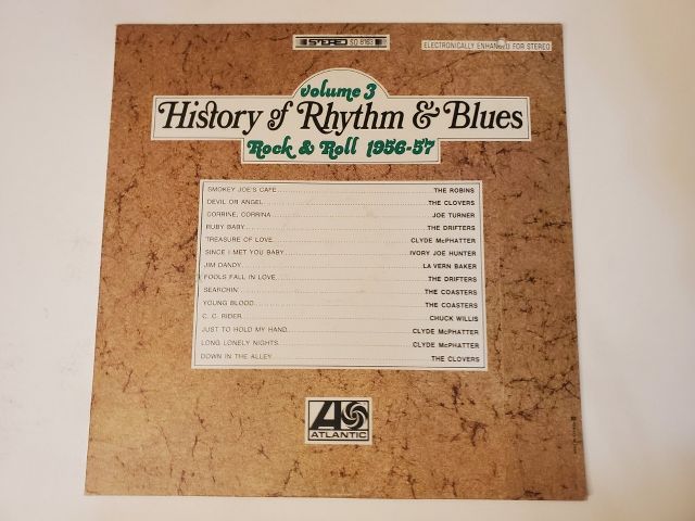 Various Artists History of Rhythm & Blues Volume 3: Rock & Roll 1956-57 vinyl record