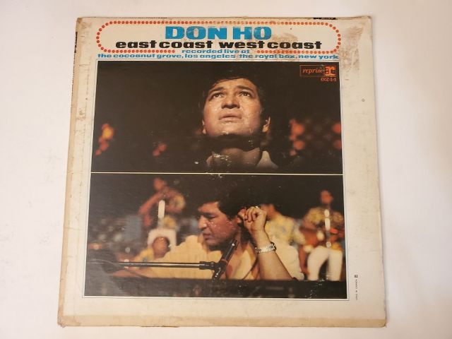 Don Ho East Coast West Coast vinyl record