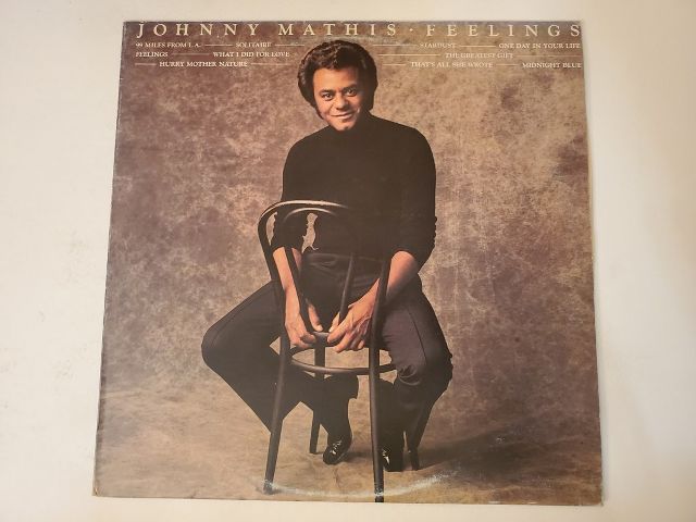 Johnny Mathis Feelings vinyl record