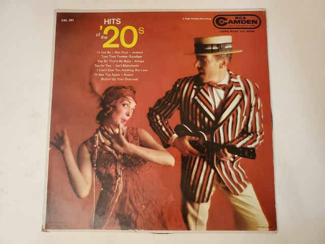 Various Artists Hits of the 20's vinyl record