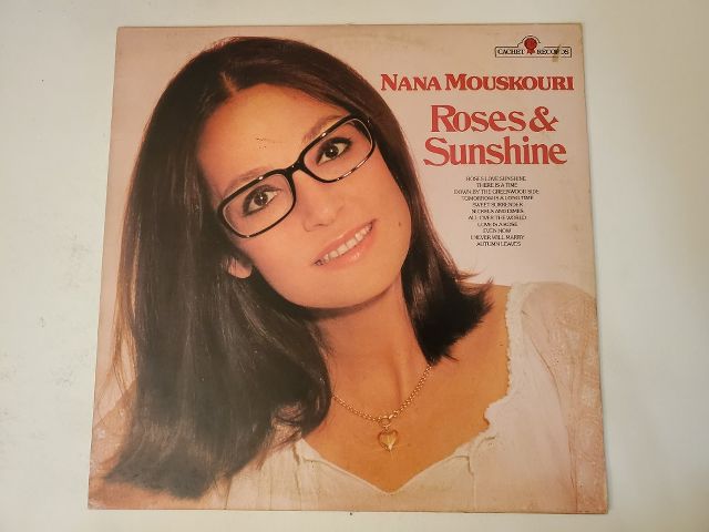 Nana Mouskouri Roses & Sunshine vinyl record