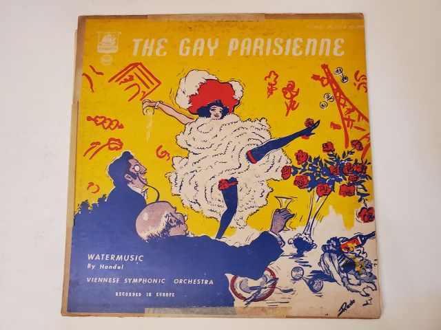 Viennese Symphonic Orchestra Watermusic by Handel / The Gay Parisienne vinyl record