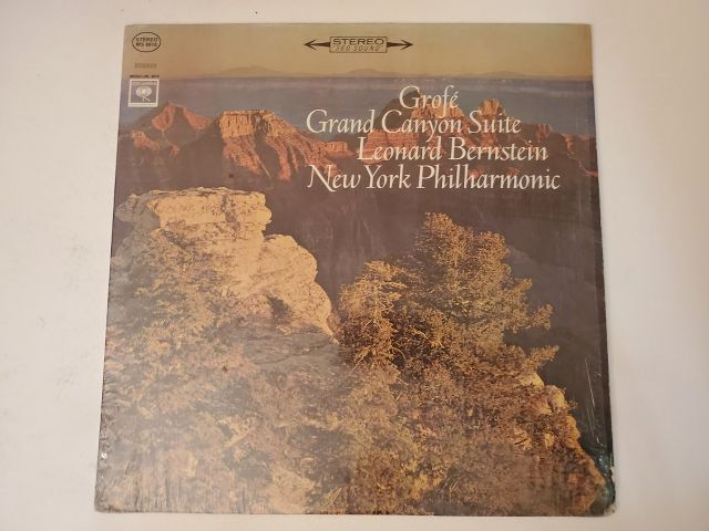 Leonard Bernstein, New York Philharmonic Grand Canyon Suite vinyl record