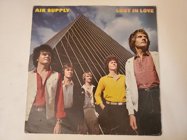 Air Supply Lost in Love vinyl record