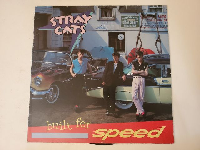 Stray Cats Built for Speed vinyl record