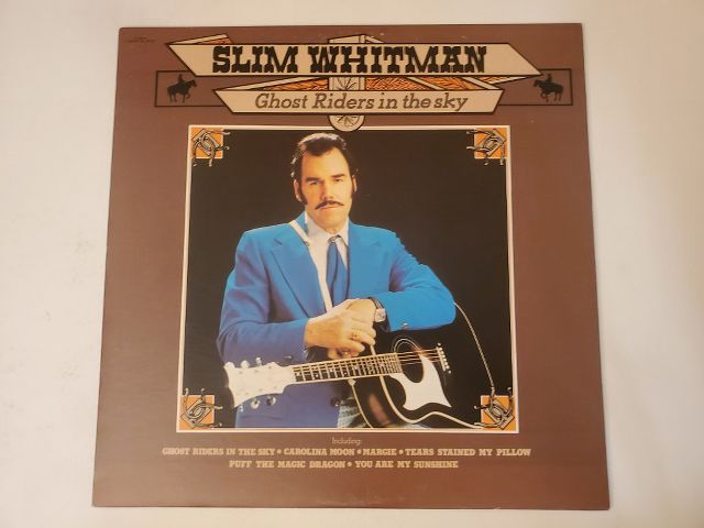 Slim Whitman Ghost Riders in the Sky vinyl record