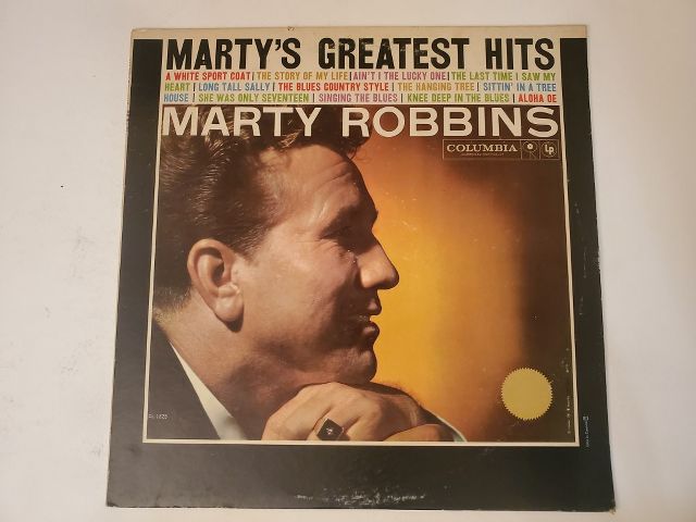 Marty Robbins Marty's Greatest Hits vinyl record
