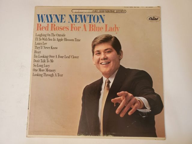 Wayne Newton Red Roses for a Blue Lady vinyl record