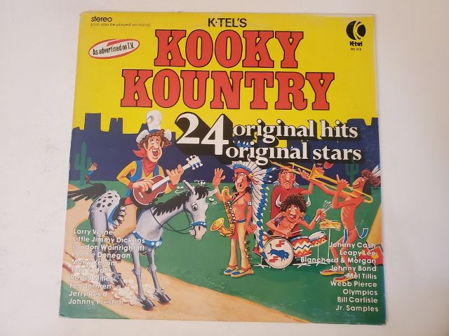 Various Artists K-Tel's Kooky Kountry vinyl record
