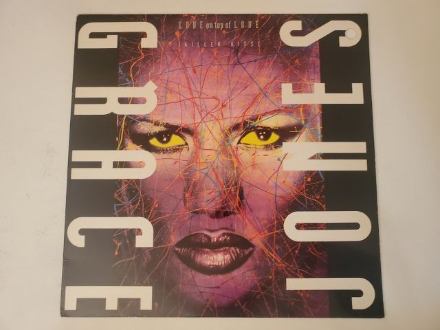 Grace Jones Love on Top of Love vinyl record