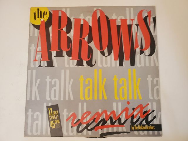 The Arrows Talk Talk (Remix) vinyl record