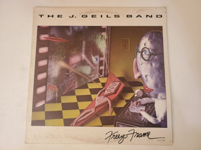The J. Geils Band Freeze Frame vinyl record