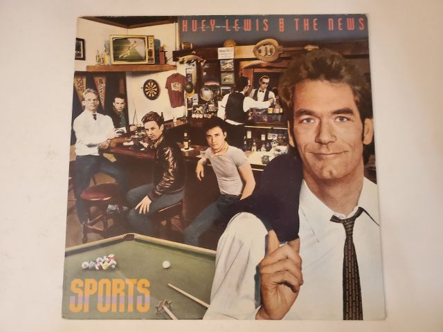 Huey Lewis and the News Sports vinyl record