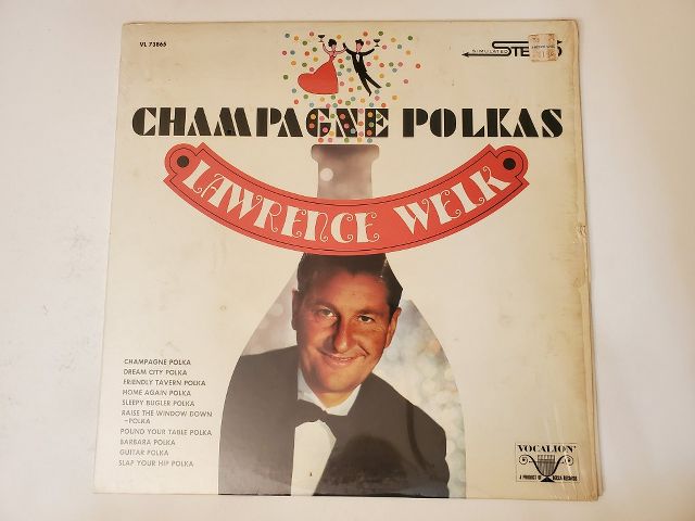 Lawrence Welk Champagne Polkas vinyl record