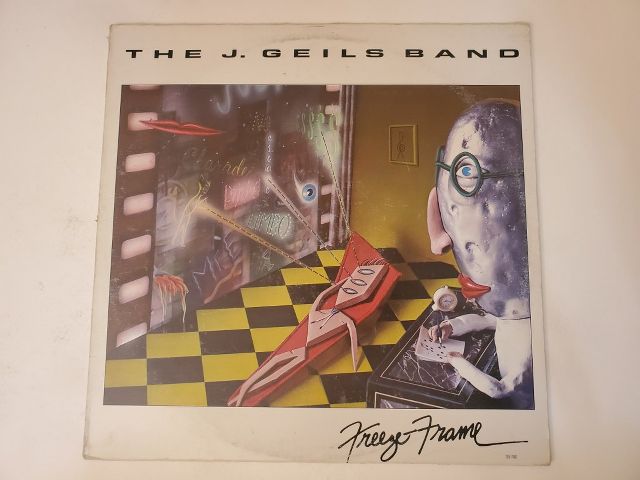 The J. Geils Band Freeze Frame vinyl record