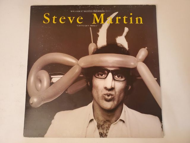 Steve Martin Let's Get Small vinyl record