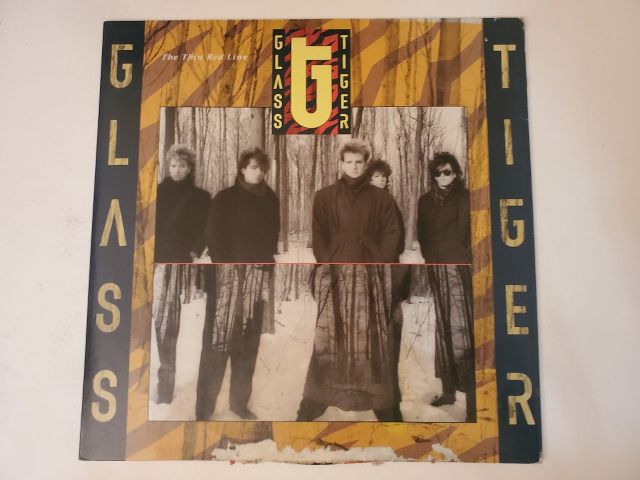 Glass Tiger The Thin Red Line vinyl record