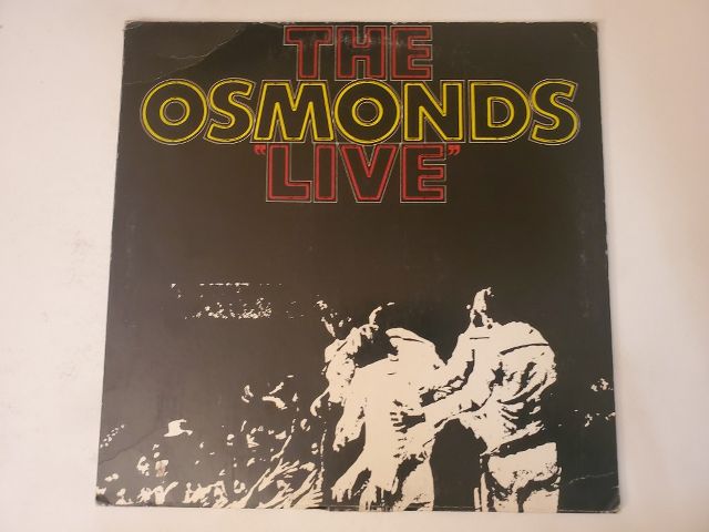 The Osmonds Live vinyl record