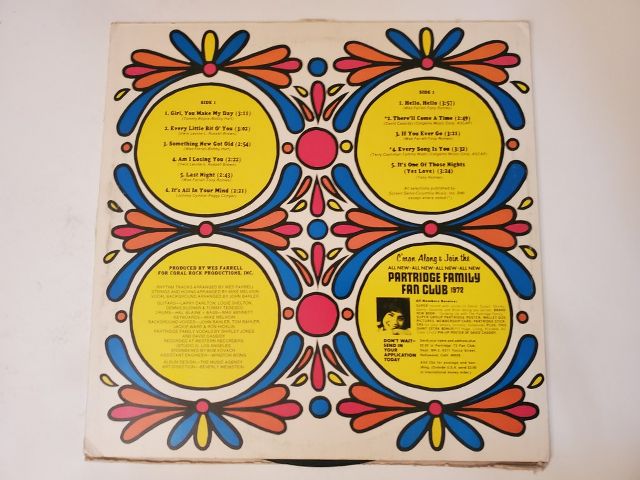 The Partridge Family Shopping Bag vinyl record