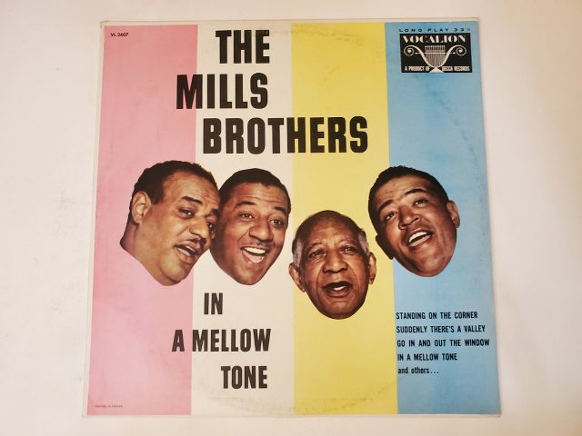 The Mills Brothers In a Mellow Tone vinyl record