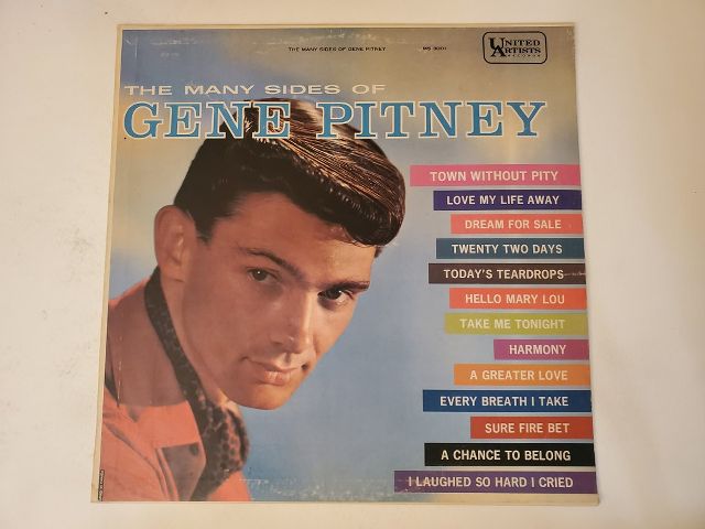 Gene Pitney The Many Sides of Gene Pitney vinyl record
