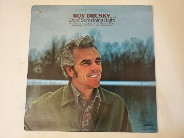 Roy Drusky Doin' Something Right vinyl record