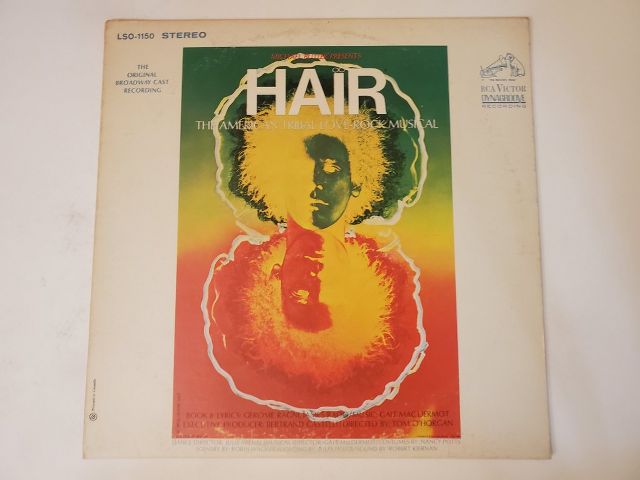 Original Broadway Cast Hair vinyl record