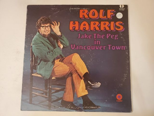 Rolf Harris Jake The Peg in Vancouver Town vinyl record