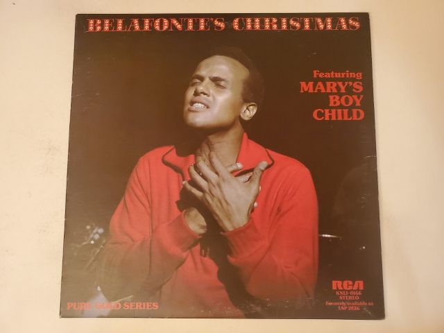 Harry Belafonte Belafonte's Christmas vinyl record