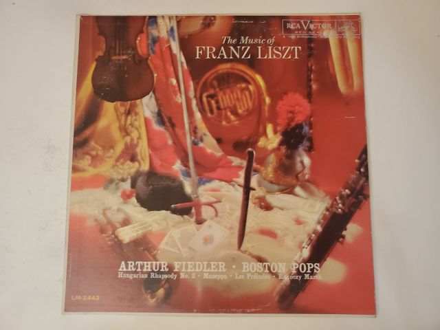 Arthur Fiedler The Music of Franz Liszt vinyl record